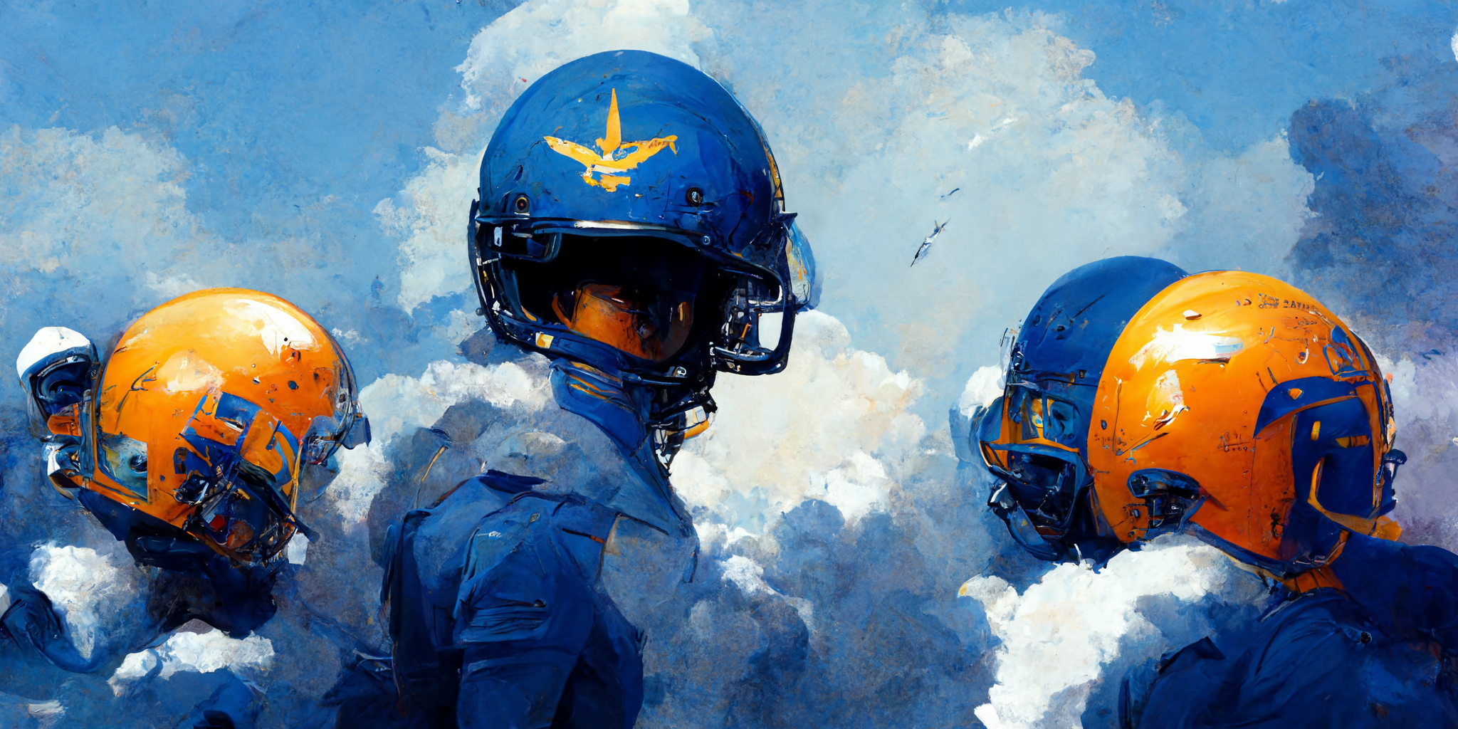 AI-generated image for "College Football Air Force"