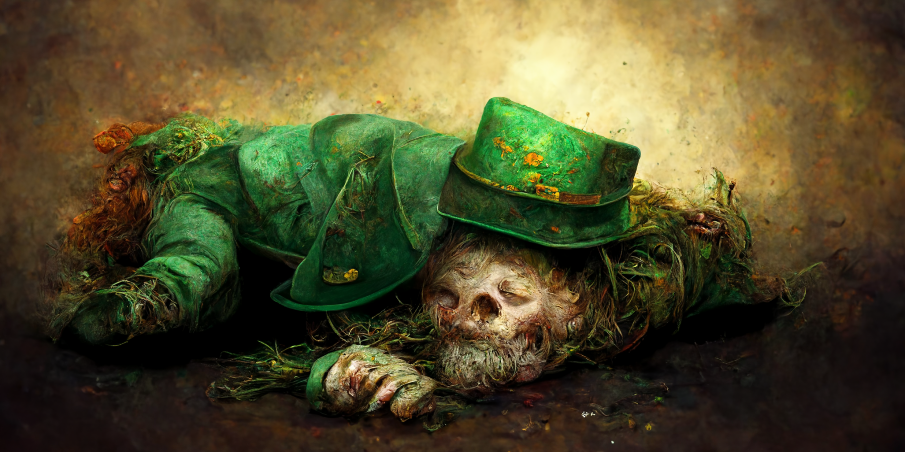 The Vegan Grandpa killed a leprechaun