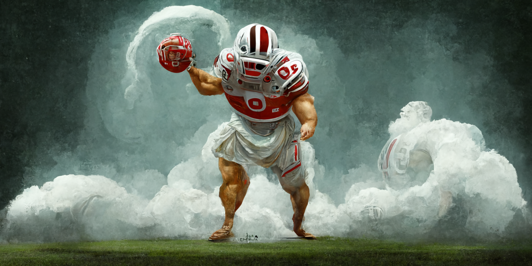 Hercules is playing football for ohio state.