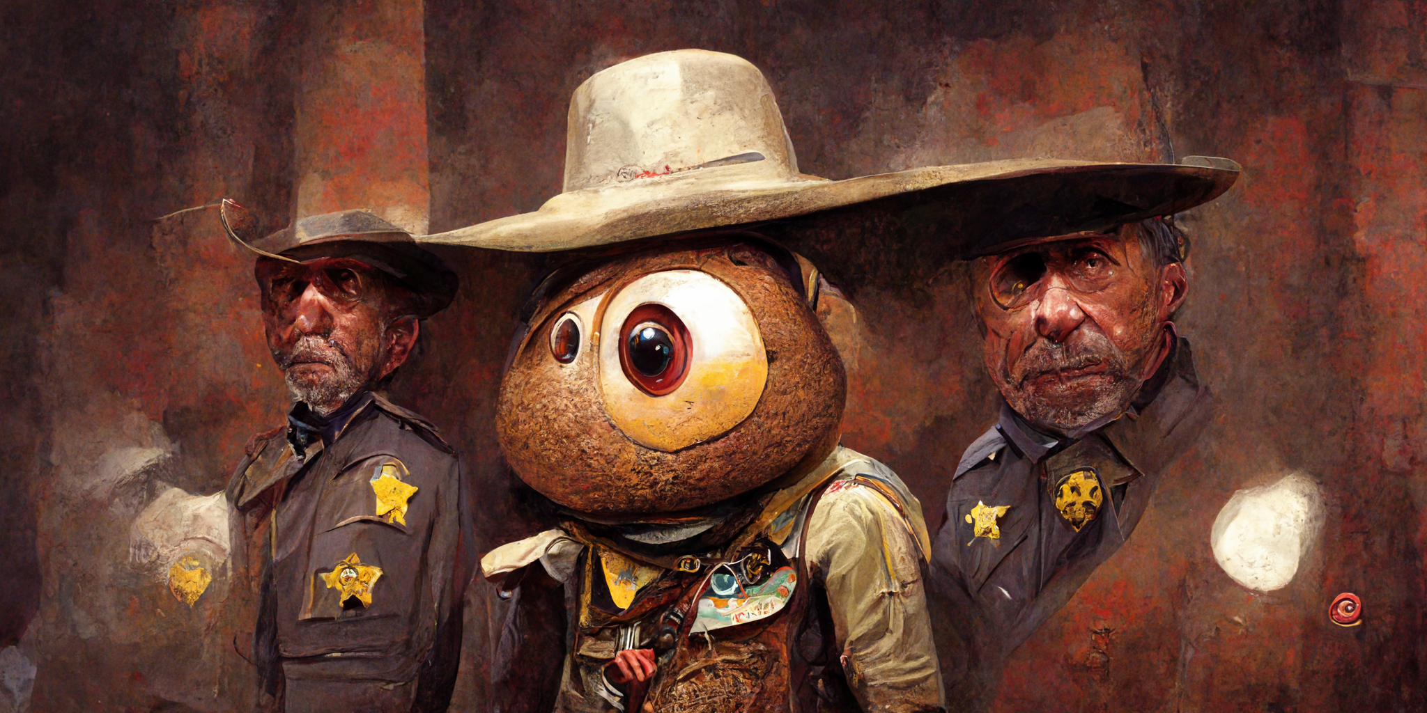 Brutus Buckeye as sheriff